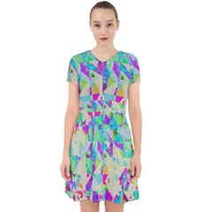 Watercolors Spots                                                            Adorable In Chiffon Dress by LalyLauraFLM