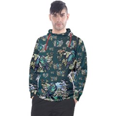 Blue Birds Of Happiness - By Larenard Men s Pullover Hoodie by LaRenard