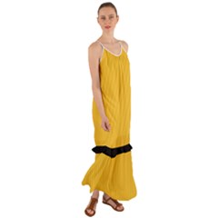 Aspen Gold - Cami Maxi Ruffle Chiffon Dress by FashionLane