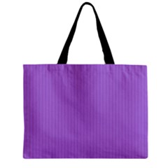 Floral Purple - Zipper Mini Tote Bag by FashionLane