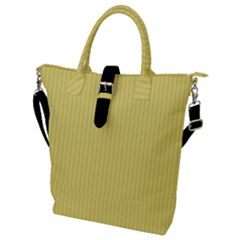 Harvest Gold - Buckle Top Tote Bag by FashionLane