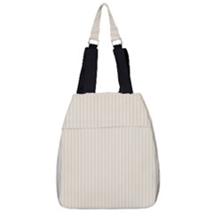 Magnolia White - Center Zip Backpack by FashionLane