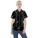 Fractal Guitar Women s Short Sleeve Pocket Shirt View1