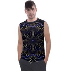 Fractal Mandale Men s Regular Tank Top by Sparkle