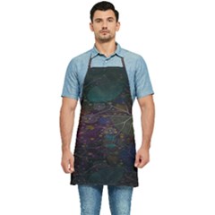 Fractal Leafs Kitchen Apron by Sparkle