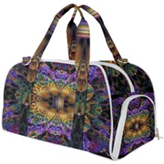 Fractal Illusion Burner Gym Duffel Bag by Sparkle