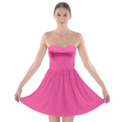 Brilliant Rose - Strapless Bra Top Dress by FashionLane