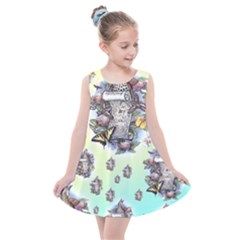 Songs Of The Earth - Colourglide - By Larenard Kids  Summer Dress by LaRenard