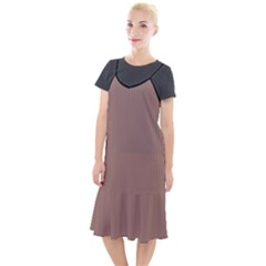 Burnished Brown - Camis Fishtail Dress by FashionLane