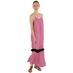 Aurora Pink - Cami Maxi Ruffle Chiffon Dress by FashionLane