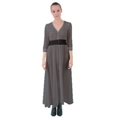 Blackened Pearl - Button Up Maxi Dress by FashionLane