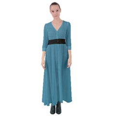 Blue Moon - Button Up Maxi Dress by FashionLane