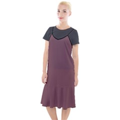 Dull Purple - Camis Fishtail Dress by FashionLane