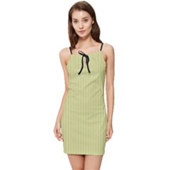 Faded Jade - Summer Tie Front Dress by FashionLane