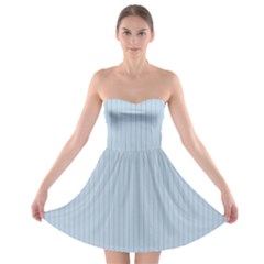 Beau Blue - Strapless Bra Top Dress by FashionLane