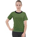 Crocodile Green - Women s Sport Raglan Tee View1