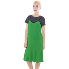 Just Green - Camis Fishtail Dress by FashionLane