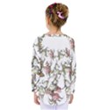 Lady Of The Flowers - by LaRenard Kids  Long Sleeve Tee View2