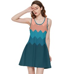 Flat Ocean Palette Inside Out Racerback Dress by goljakoff