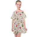 Green Tea Love Kids  One Piece Chiffon Dress View1