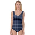 Blue Plaid Princess Tank Leotard  View1