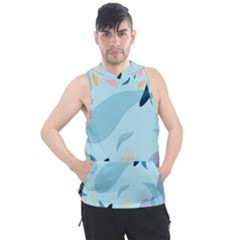 Nature Leaves Plant Background Men s Sleeveless Hoodie by Mariart