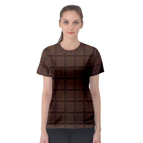 Chocolate Women s Sport Mesh Tee by goljakoff