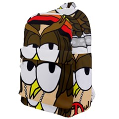  Rainbow Stoner Owl Classic Backpack by IIPhotographyAndDesigns