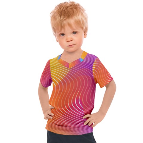 Chevron Line Poster Music Kids  Sports Tee by Mariart