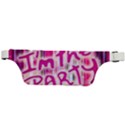 Party Concept Typographic Design Active Waist Bag View2