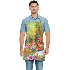 Forest Flowers  Kitchen Apron by ArtsyWishy