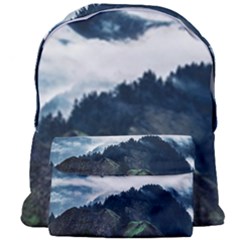 Blue Whales Dream Giant Full Print Backpack by goljakoff