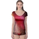 Red galaxy paint Boyleg Leotard  View1