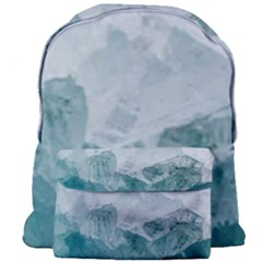 Blue Green Waves Giant Full Print Backpack by goljakoff