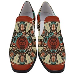 Grateful-dead-pacific-northwest-cover Women Slip On Heel Loafers by Sapixe