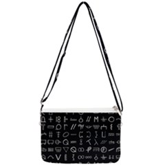 Hobo Signs Collected Inverted Double Gusset Crossbody Bag by WetdryvacsLair