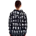 Complete Dalecarlian Rune Set Inverted Women s Zipper Hoodie View2