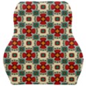 Seamless Red Pattern Car Seat Velour Cushion  View1