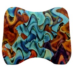 Abstrait Velour Head Support Cushion by sfbijiart