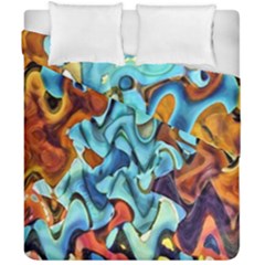 Abstrait 001 -1 (1)p Duvet Cover Double Side (california King Size) by sfbijiart