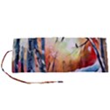 Paysage D hiver Roll Up Canvas Pencil Holder (S) View1