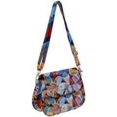 Multifleurs Saddle Handbag by sfbijiart