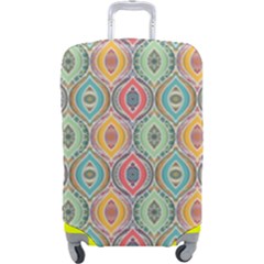 Mandala Baatik Print Luggage Cover (large) by designsbymallika