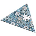 Ceramic Tile Pattern Wooden Puzzle Triangle View2