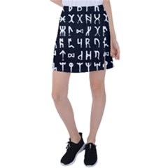 Macromannic Runes Collected Inverted Tennis Skirt by WetdryvacsLair