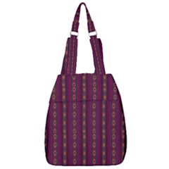 Maroon Sprinkles Center Zip Backpack by Sparkle