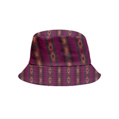 Maroon Sprinkles Inside Out Bucket Hat (kids) by Sparkle