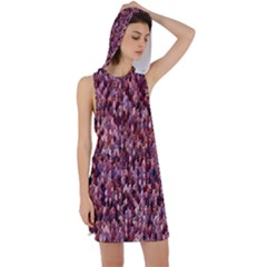 Mosaic Racer Back Hoodie Dress by Sparkle