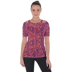 Piale Kolodo Shoulder Cut Out Short Sleeve Top by Sparkle