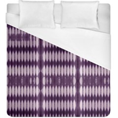 Purple Tigress Duvet Cover (king Size) by Sparkle